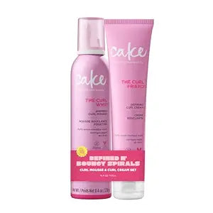 Cake Beauty The Curl Friend Defining Cream & Whipped Mousse 2‑Pack