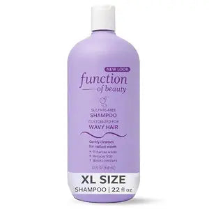 Function of Beauty Wavy Hair Shampoo - Sulfate-Free Shampoo, XL
