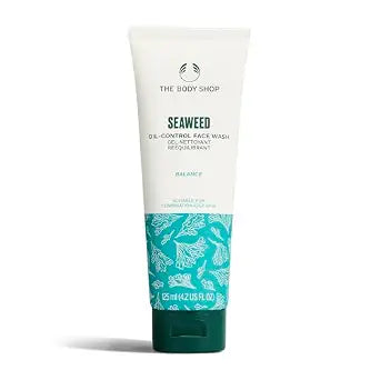 The Body Shop Seaweed Gel Cleanser, For Oily and Combination Skin, Vegan, 125ml