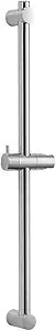 OFFO Shower Slide Bar 28 in Adjustable Installation Distance 19-27 in with 360 Adjustable Handheld Shower Head Holder for Bathroom, Screw Wall Mounted, Chrome Finish