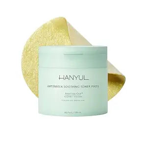HANYUL Artemisia Soothing Toner Pads, 60 Pads
