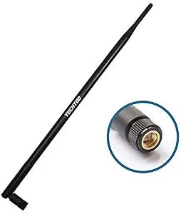 TECHTOO 9dBi WiFi Antenna with SMA Male Connector Compatible W/Anran Haloview IP Camera & Other Wireless Security Camera Antenna - 2.4Ghz Wireless Networking Device (SMA-Plug 1Pack)