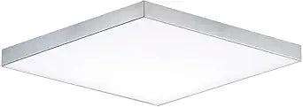 Maxim Lighting Trim 10.5" 1-Light Flush Mount | Polished Chrome Finish | White Polycarbonate Shade | Transitional Flush Mount | Ideal for Bedrooms, Hallways & Entryways | Dimmable | 57669WTPC