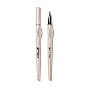 SHEGLAM Glide Control Liquid Eyeliner Smooth Long-Lasting Waterproof Easy to Grip-Matte Black