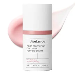 BIODANCE Pore Perfecting Collagen Peptide Cream, Hydrating, Plumping, Pore Care, Firming Facial Moisturizer, Korean Skin Care, Self Care Gifts for Women | 1.69 fl. oz.