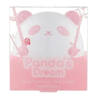 TONYMOLY Panda's Dream Rose Gel Cream - Korean Moisturizer, Hyaluronic Acid