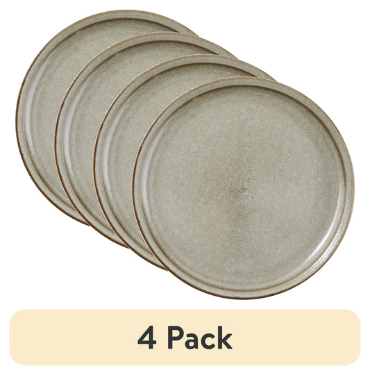 (4 pack) BETTER HOMES & GARDEN BANKS DINNER PLATE CREAM