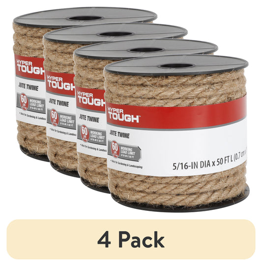 Hyper Tough 5/16 in x 50 ft Jute Twine