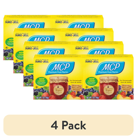 (4 pack) Mrs. Wages Fruit Preserver, 6 oz Shaker Bottle, Anti-Browning Powder for Canning & Freezing Apples, Peaches & More