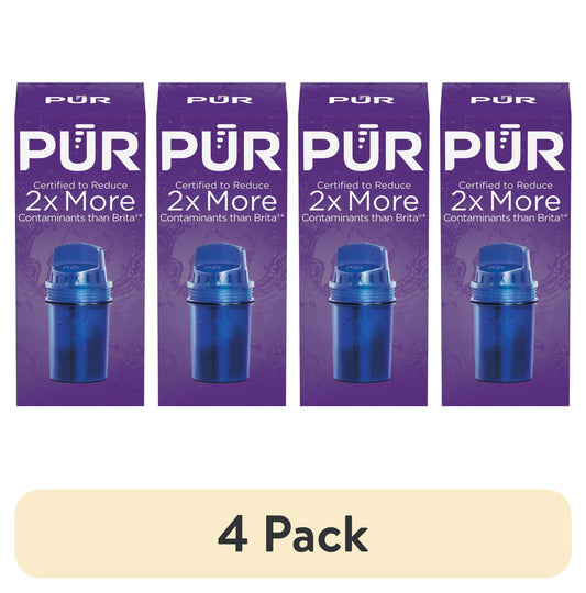 (4 pack) PUR Water Pitcher Replacement Filter, PPF900Z1, 1 Pack