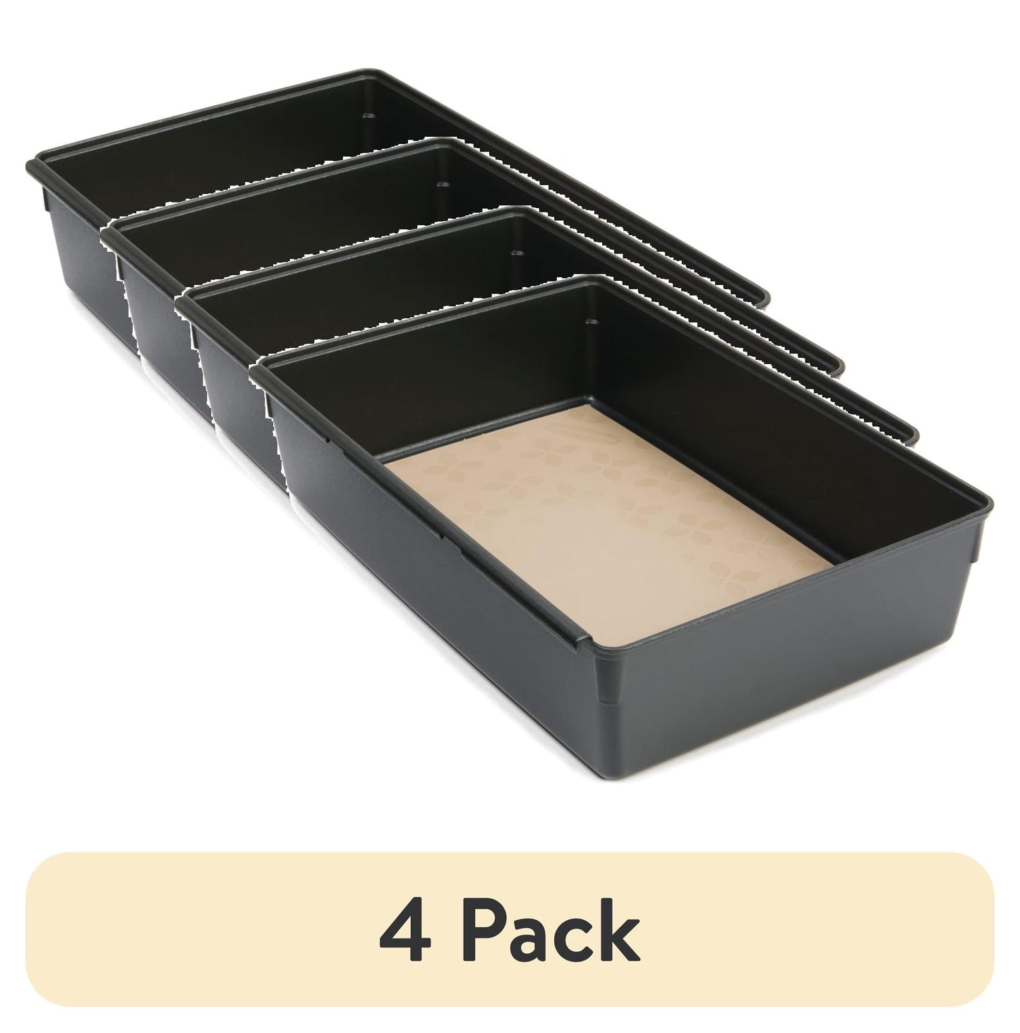 Rubbermaid, Drawer Organizer, Gray, 6" x 9"