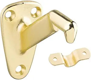 National Mfg N112-888 Brass Hand Rail Bracket - Quantity 5