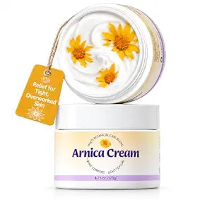 Arnica Bruise Cream, Botanical Care for Bruised, Tight Skin, Non-Greasy Finish, 4.23 oz