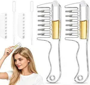 2pcs Scalp Essential Oil Applicator,Hair Oil Applicator