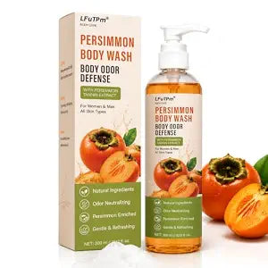 Persimmon Soap Body Wash for Old People Smell, Natural Deodorant Bar