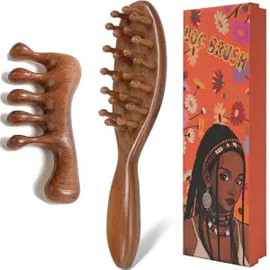 Loc Brush for Dreads and Microlocs, Loc Comb for Sisterlocks