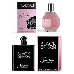 Sandora Fragrances Women's Perfume 2-Pack – Eau de Parfum – Two Full-Size 100 ml Bottles – Rich Floral Feminine Statement + Rich Warm Feminine Statement Fragrance