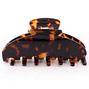 Large Tortoise Shell Hair Clip for Thick Hair Big Hair Claw Clips