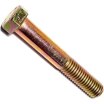 Hard-to-Find Fastener 014973254148 Grade 8 Coarse Hex Cap Screws, 9/16-12 x 3-1/2, Piece-10, Yellow