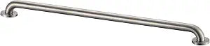 Stardrix 36-Inch ADA Compliant Grab Bar, 1.5" Diameter, Concealed Mounting Flanges, Handicap Friendly, Commercial & Residential Bathrooms, Brushed Stainless Steel