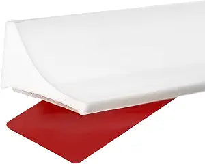 Raycity Silicone Shower Threshold Water Dam Barrier, 98 Inch, White