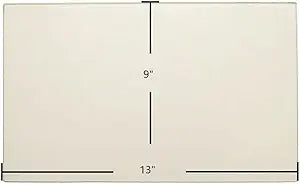 Jotul F 45 V2 Greenville Ceramic Glass Panel Γ Replacement for Part #224923 (13" x 9")