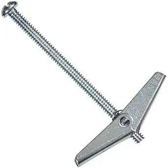 Hillman Fas-N- Tite 1/4 in. Dia. x 3 in. L Round Steel Toggle Bolt 50 pk