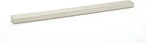 Alno A440-12-PN Tempo 12 Inch Center to Center Rectangular Cabinet Pull