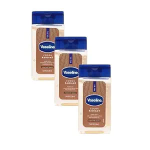 Vaseline Cocoa Radiant Replenishing Oil Gel, Travel Size, 1.69 fl oz, 3 Pack