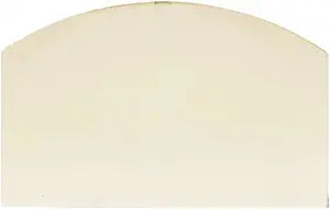 Breckwell SPC-50 Door Glass Replacement Γ 12 1/4" x 9 1/8" Archtop High-Temperature Ceramic Glass Panel (892302)