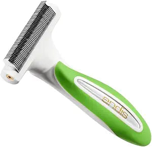 Andis Premium Fine-Tooth Deshedding Rake - Black