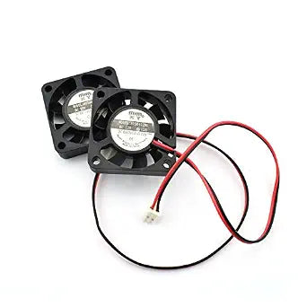 ZYAMY 2-Pack DC 12V Mini Cooling Fan 2Pin Brushless Small Exhaust Fan for 3D Printer Makerbot Accessories Computer CPU Cooler 40x40x10mm