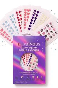 Glow Squad Star Pimple Patches, 200 Ct Hydrocolloid Acne Patches