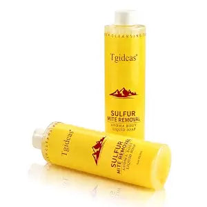 Tgideas Sulfur Soap, Deep Cleansing for Scalp & Body