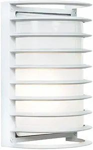 Access Lighting - HI Access 20010MG-WH/RFR Nautical One Light Bulkhead from Bermuda Collection in White Finish