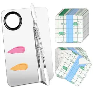 Makeup Mixing Palette, Makeup Hand Palette Single Use Makeup Mixing Tray