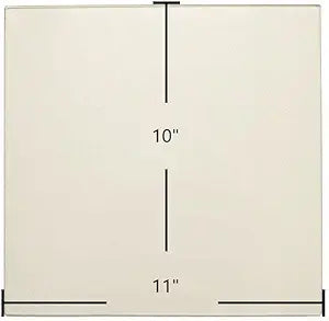 US Stove Insert 4300/4301 / 4303 Ceramic Glass Panel | 11" x 10" | Part #89115