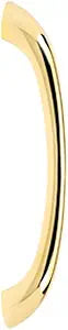 Alno D115-8-PB C855 Series Modern Appliance Pull, Polished Brass