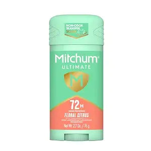 Mitchum Women 72H Protection Antiperspirant Deodorant, Floral Citrus, 2.7oz