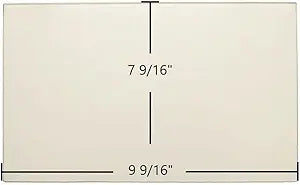 Waterford Shamrock Glass Panel | 9 9/16" x 7 9/16" | Part #68-133-002