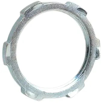 NN-36-ST, Zinc Plated Steel Locking Nut 1-1/2" NPT (10 Items)