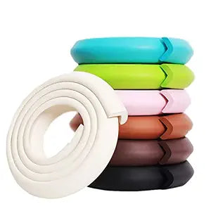 M2cbridge L Shape Furniture Table Edge Protectors Foam 6.5FT Off White