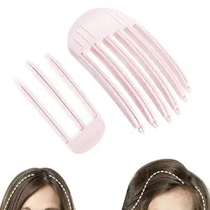 2PCS Volumizing Hair Clips for Women, Hair Volume Clip Styling Tools Volumizing Comb for Fluffy Bangs Clips for Root Lift, Root Booster Clips, Pink