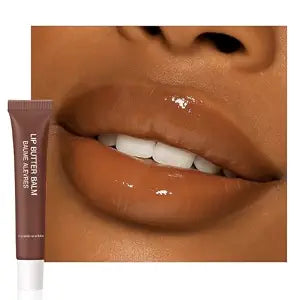 FeiCuiYun Summer Lip Butter Lip Balm, Ultra-Hydrating Natural Vegan Lip Balm, Sheer-Tinted Shine & Hydration, Soothes & Softens Dry Lips Skincare, B��lsamo labial hidratante #08 Iced Coffee