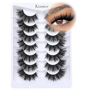 Kiromiro Spiky Lashes Strips 20mm 3D Fluffy False Eyelashes Thick Volume