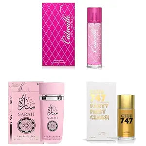 Sandora Fragrances Women's Perfume 3-Pack – Eau de Parfum – Three Full-Size 100 ml Bottles – Sweet + Playful + Modern + Expressive + Soft + Rich + Everyday + Statement Fragrance