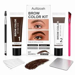 Brow Color Kit 60g, At-Home Grooming Set for Beginner Useï¿½ï¿½ï¿½D