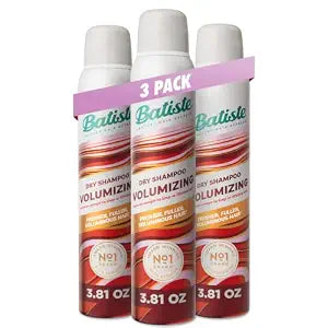 Batiste Volumizing Dry Shampoo for Added Body and Texture, 3.81 Oz, 3-Pack