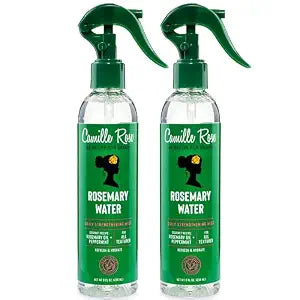Camille Rose Rosemary Water Strengthening Hair Mist, 2-Pack, 8 Oz Ea