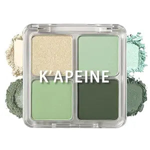 Light Green Eyeshadow Palette, Matte Glitter Eye Shadow Makeup Palette